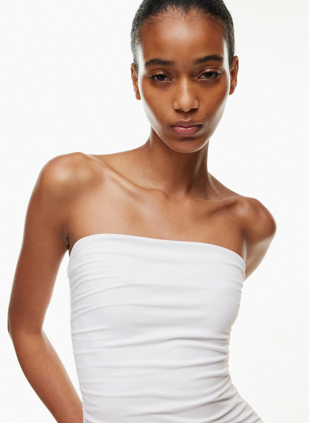 CONTOUR RUCHED TUBE TOP