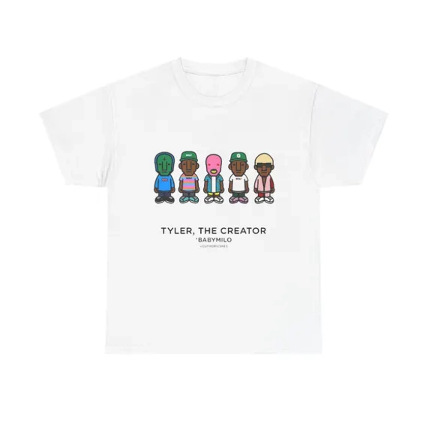 Vintage Tyler The Creator Baby Milo Graphic T Shirt Streetwear