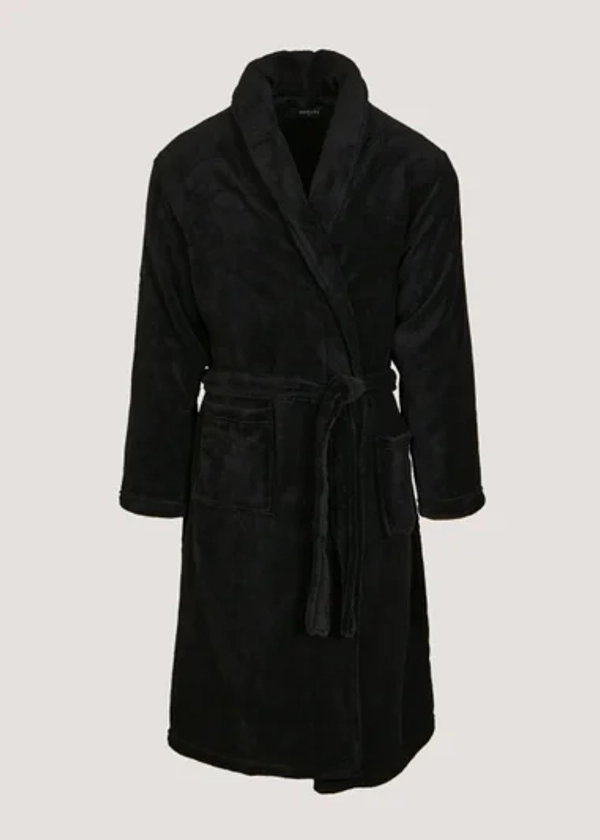 Black Fleece Dressing Gown