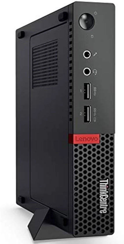 Lenovo ThinkCentre M910q Tiny USDT Intel Quad Core i5 Disque dur SSD 256 Go Mémoire 8 Go Windows 11 Pro avec Wi-Fi Business Desktop Computer Mini PC (reconditionné)