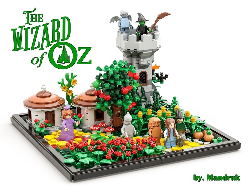 LEGO MOC The Wizard Of Oz - MOC 01 by mandrak | Rebrickable - Build with LEGO