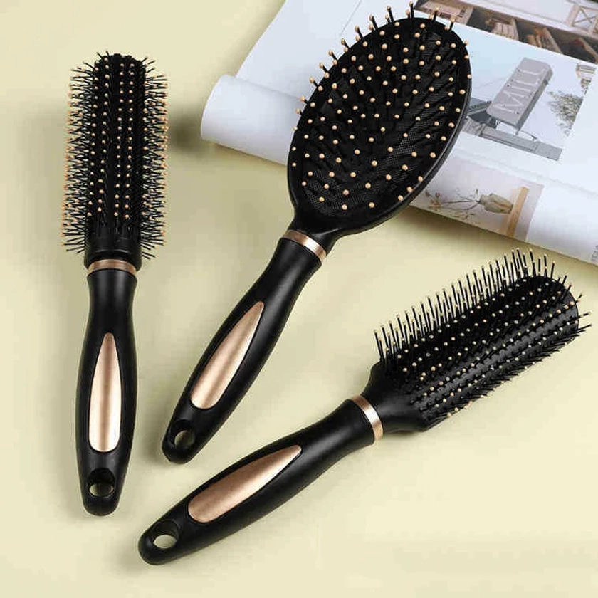 Air Bag Anti Static Comb Plastic Massage Anti Static Hair Brush Practical Care SPA Head Massager Household Curly Hair Hair Comb