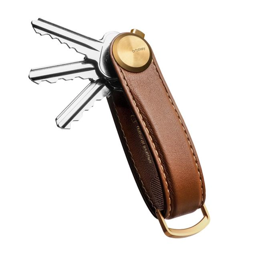 Key Organizer Pebbled Leather | Orbitkey