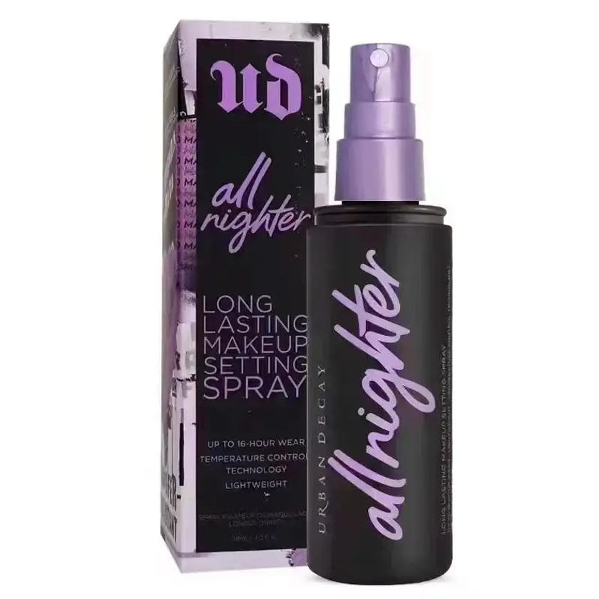 Urban Decay Makeup Setting Spray Fast-Forming Film Moisturizing Matte Non-Sticky Spray Oil Control Anti-Sweat Anti-Smudge 118ml