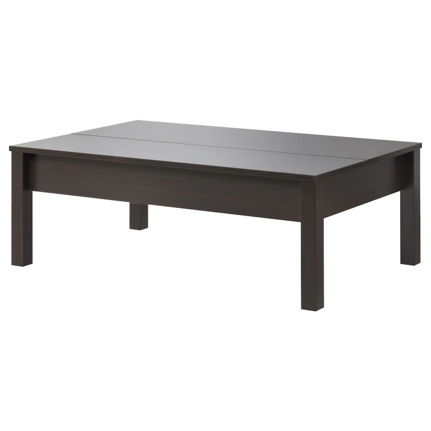 TRULSTORP Table basse - brun noir 115x70 cm