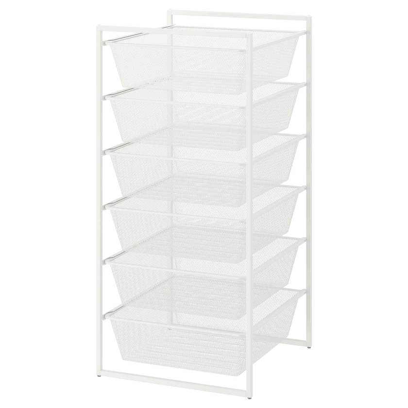 JONAXEL combinaison de rangement, blanc, 50x51x104 cm - IKEA