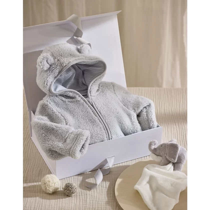 Fleece Romper Baby Gift Set (0–6mths)