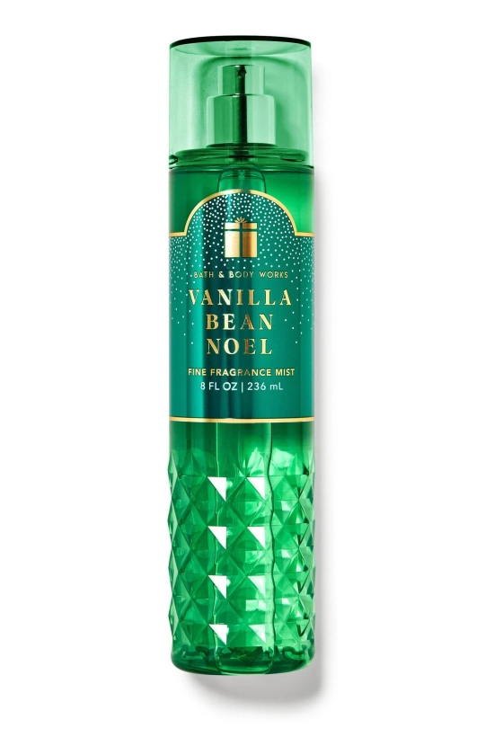 Bath & Body Works Vanilla Bean Noel Fine Fragrance Body Mist 8 fl oz / 236 mL