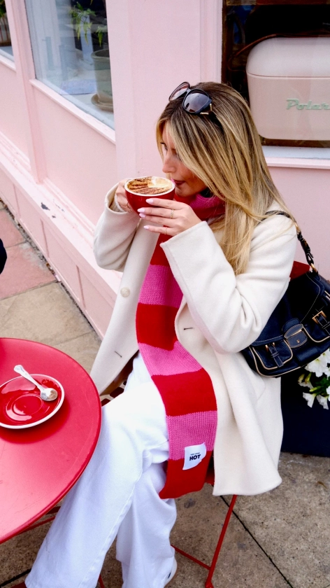 The YLH Scarf - Red/Pink