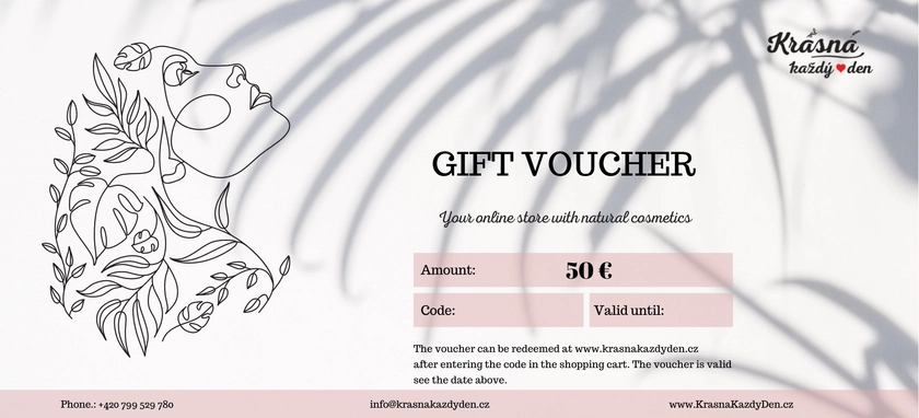 Gift voucher 50 EUR