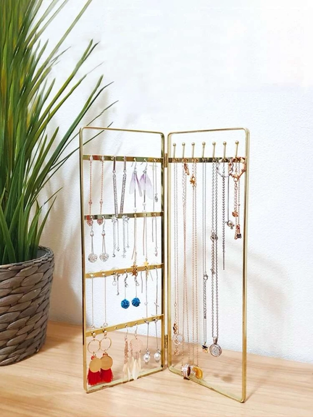 1pc Foldable Jewelry Storage Rack | SHEIN EUR