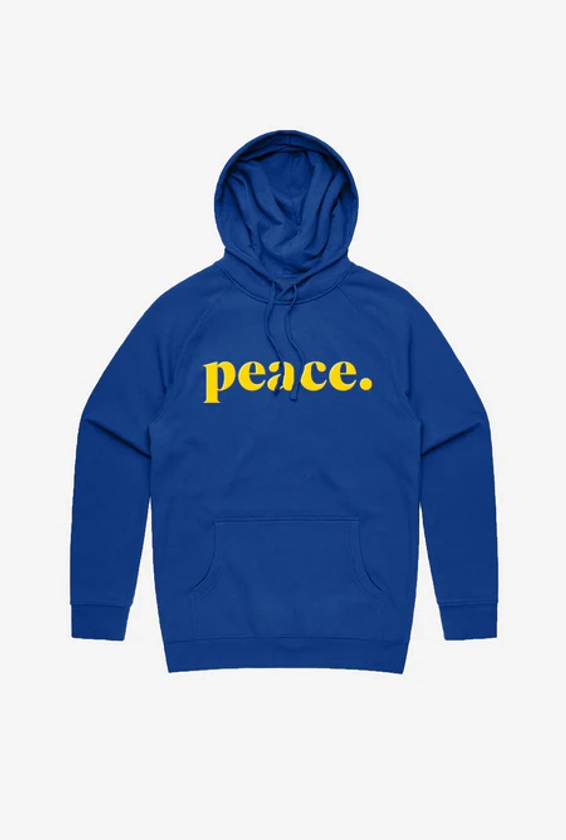 Peace Collective Peace Hoodie - Royal