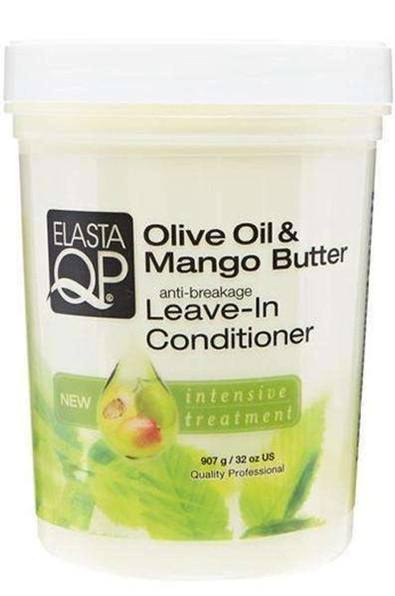 Elasta QP Olive Oil & Mango Butter Anti-Breakage Leave-In Conditioner 32oz