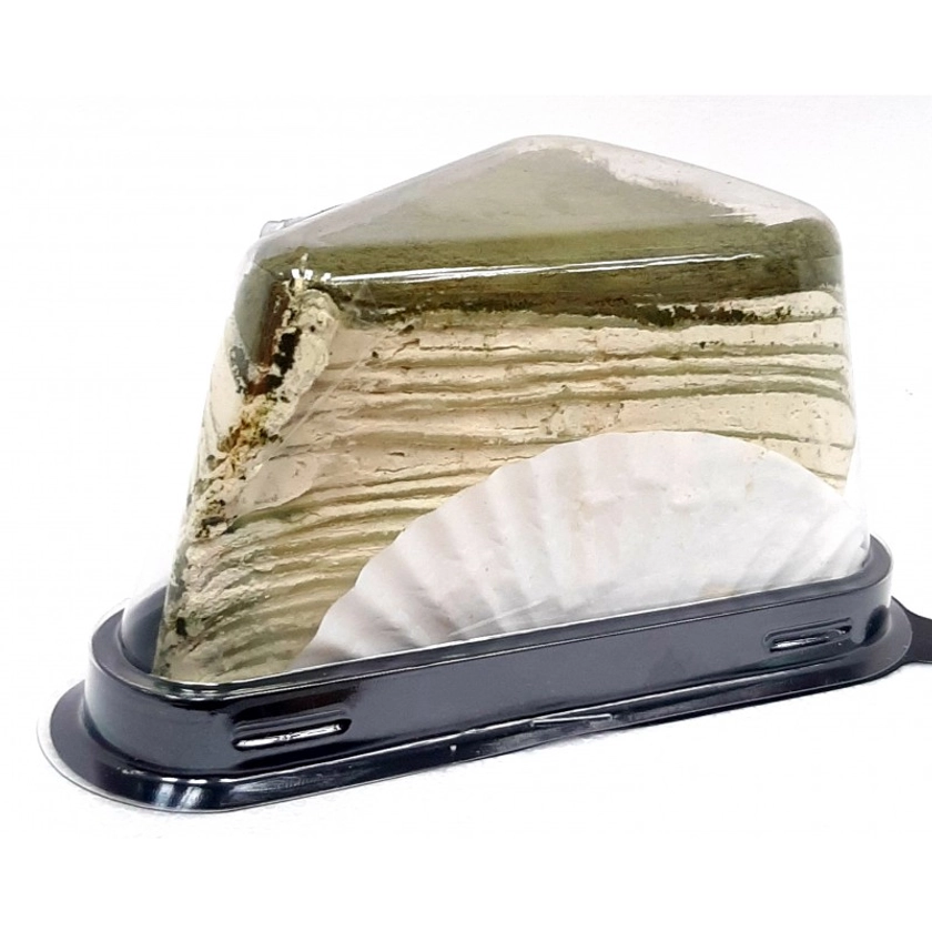 Zing Asia Matcha Mille Crepe Cake 200g Fresh Matcha Mille Crepe cake