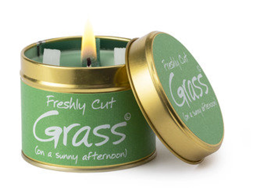 Freshly Cut Grass Scented Candle at Lily-Flame