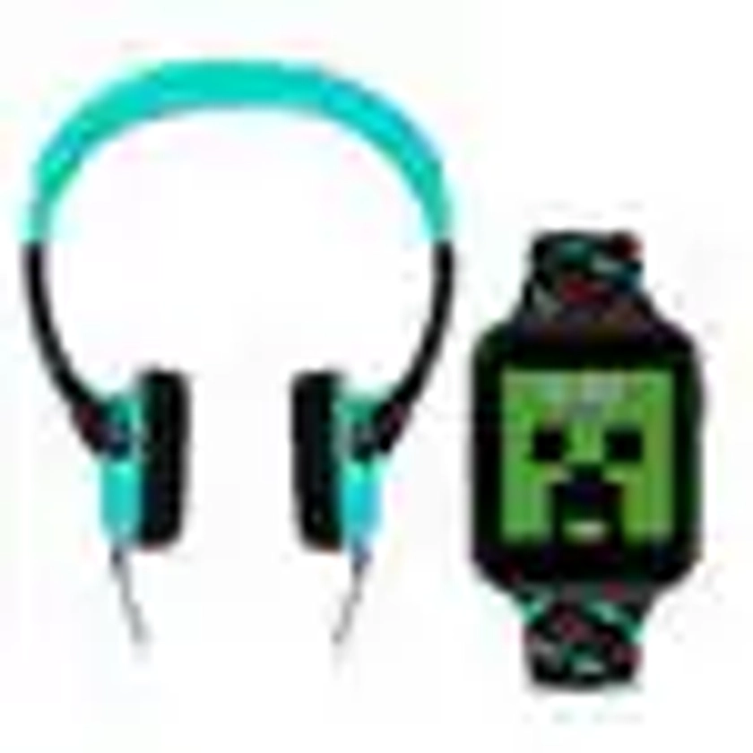 Minecraft Smart Watch & Headphone Set