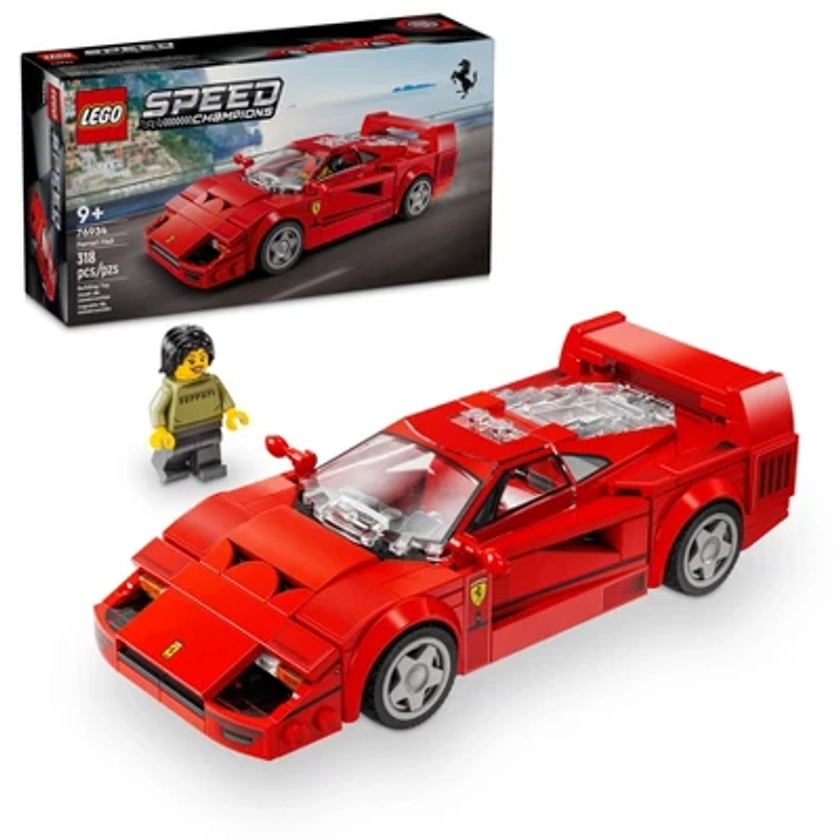 LEGO Speed Champions Ferrari F40 Supercar Building Set 76934