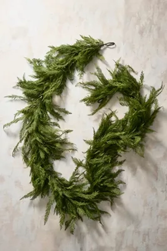 Faux Cedar Garland, Thick