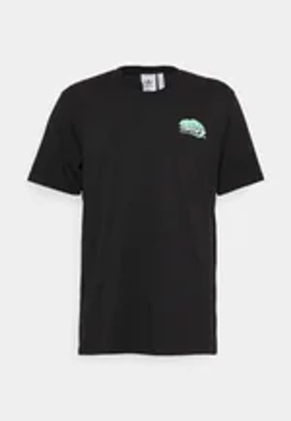 adidas Originals TEE UNISEX - T-shirt imprimé - black/noir - ZALANDO.FR