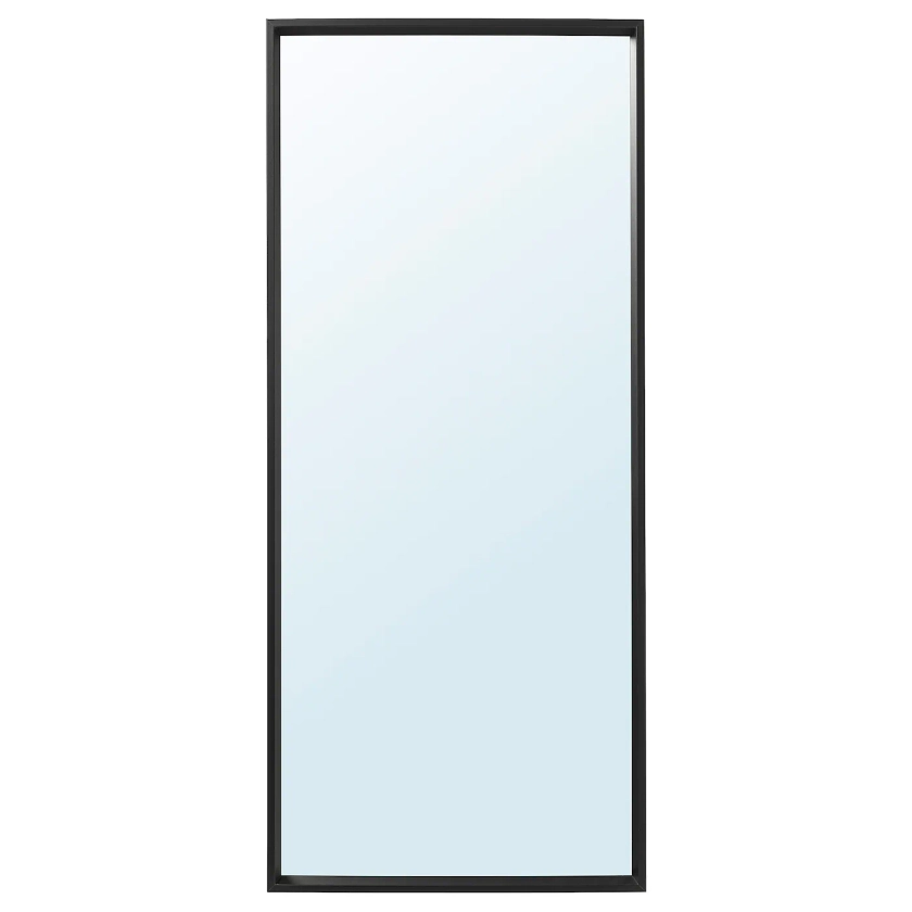NISSEDAL Espelho - preto 65x150 cm