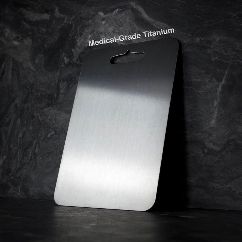 Taima™ 100% Pure Titanium Cutting Board