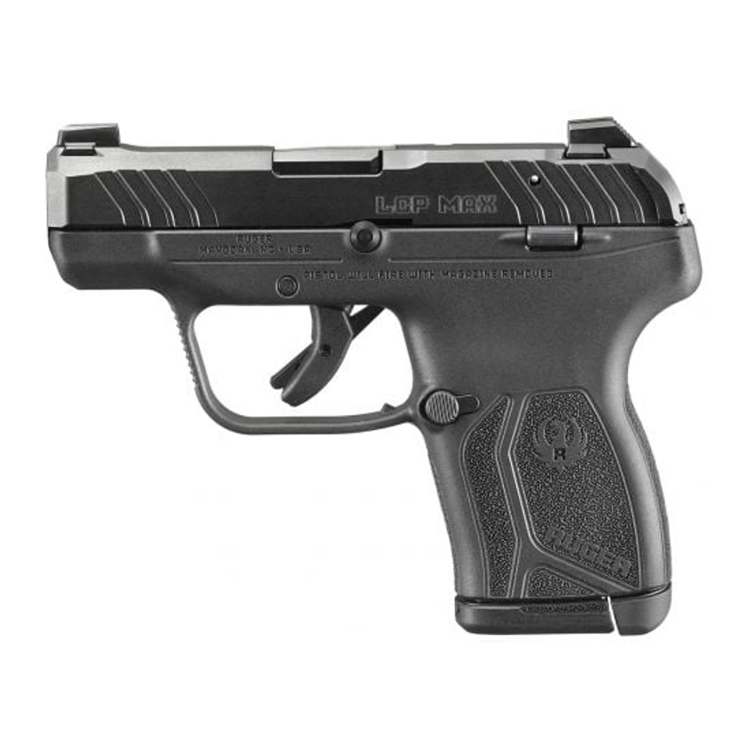 Ruger LCP Max Micro Compact .380 ACP Pistol, Black - 13716