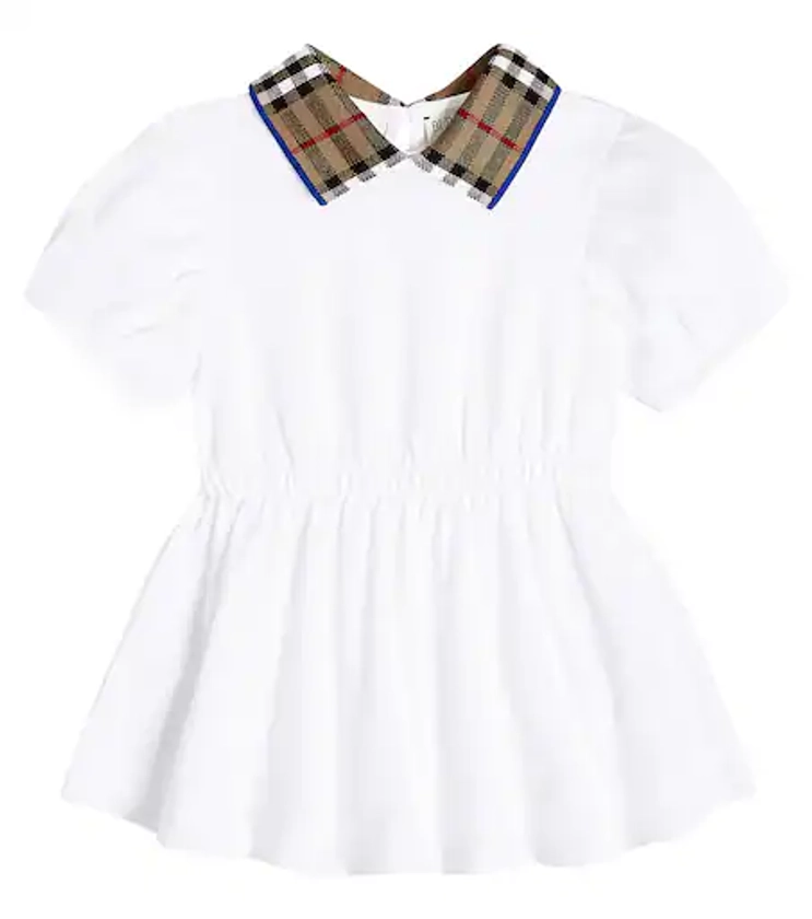 Baby Alesea cotton dress in white - Burberry Kids | Mytheresa