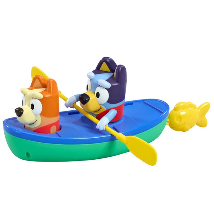 Bluey Pull & Go Canoe Bath Toy