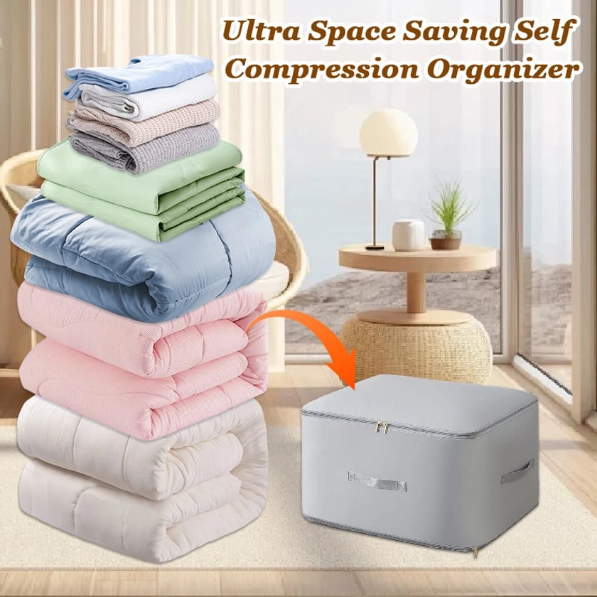 🔥MOTHER'S DAY SALE - Ultra Space Saving Self Compression Organizer