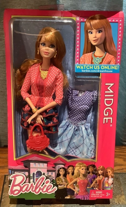 BARBIE LIFE IN THE DREAM HOUSE MIDGE DOLL 2012 RETIRED Y7442