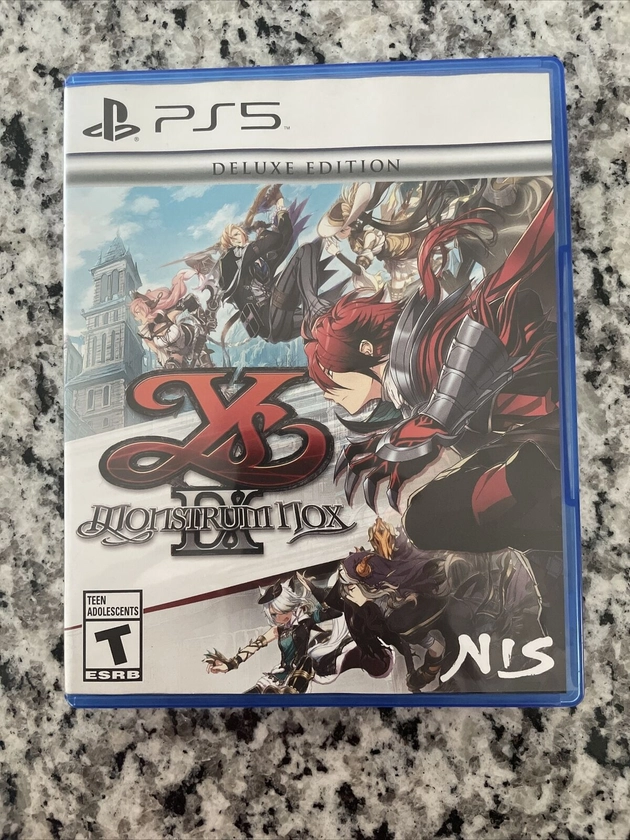 Ys IX: Monstrum Nox - Deluxe Edition - Sony PlayStation 5 PS5 In Original Case