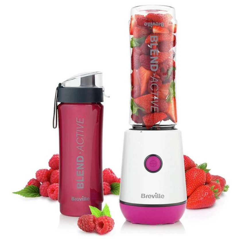 Buy Breville VBL248 Blend Active Personal Blender – Pink | Blenders and smoothie makers | Argos