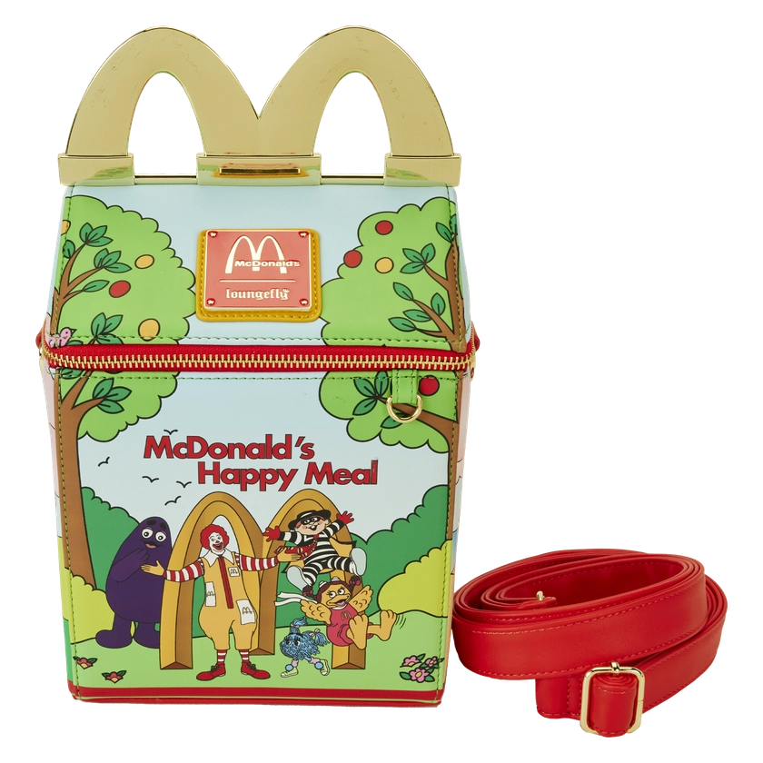 Buy McDonald's Vintage Happy Meal Figural Crossbody Bag at Loungefly.