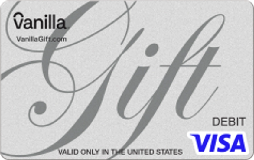 Silver Visa Gift Card | Vanilla Gift