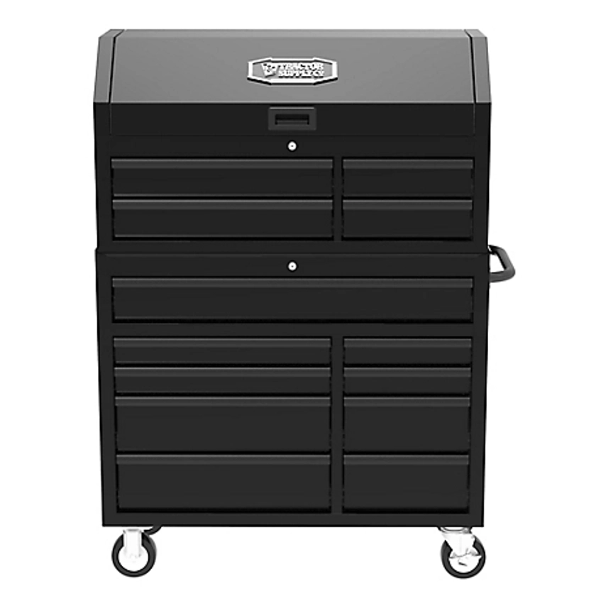 Tractor Supply 42 in. 13-Drawer Mechanic's Tool Chest Combo, Black at Tractor Supply Co.