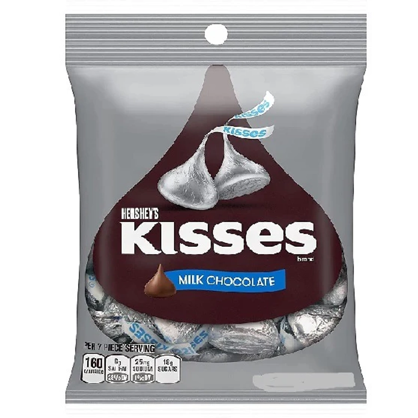 Hershey's Hersheys Milk Chocolate Kisses 43g BBD: 30/05/24