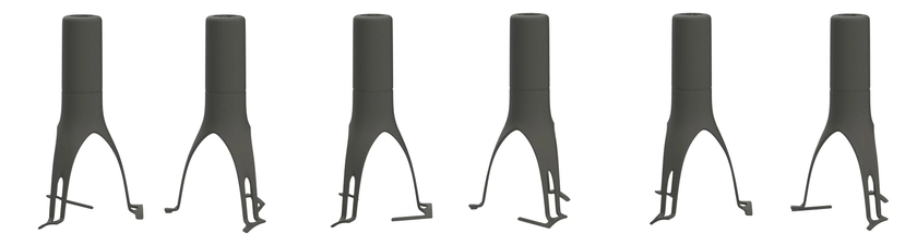 Amazon.com: Uutensil Stirr - The Unique Automatic Pan Stirrer - Longer Nylon Legs, Grey: Home & Kitchen
