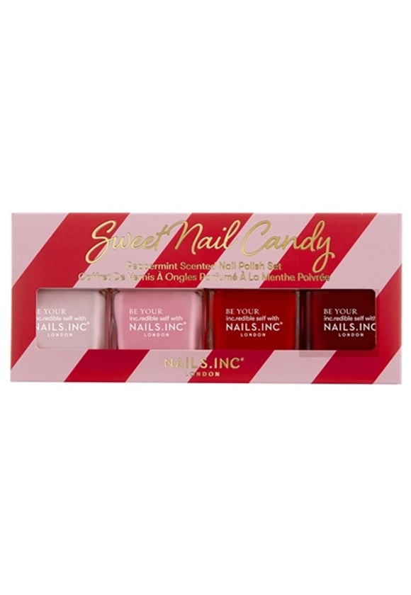 Nails.INC (US) Sweet Nail Candy 4-Piece Scented Nail Polish Set