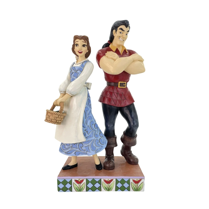 Figurine Belle et Gaston - Disney traditions