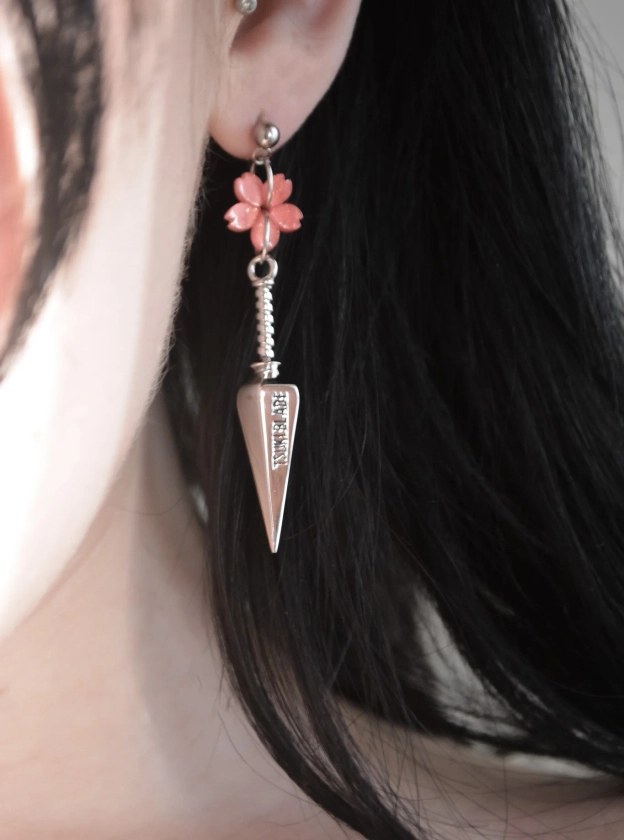 Kunai Sakura Earrings