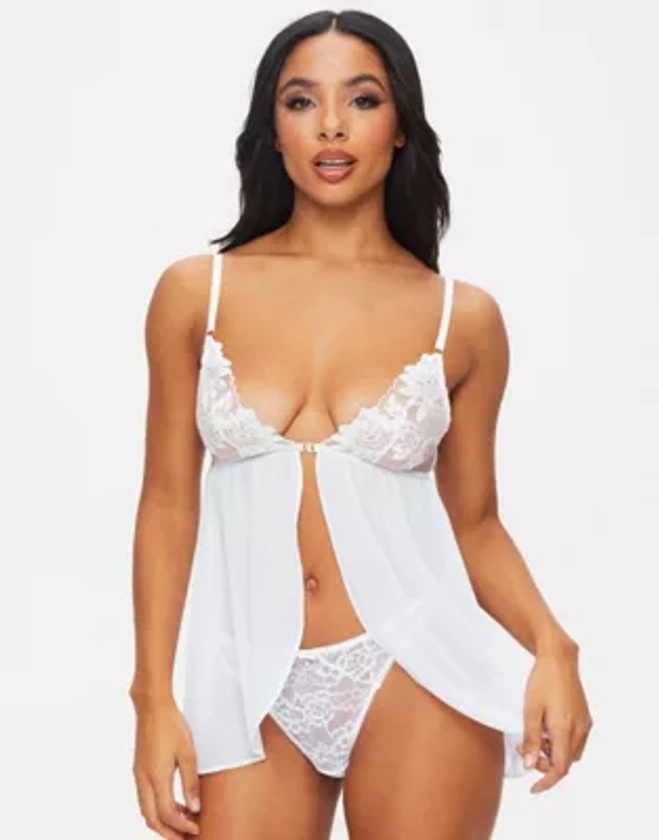 Ann Summers Angelic babydoll in ivory | ASOS