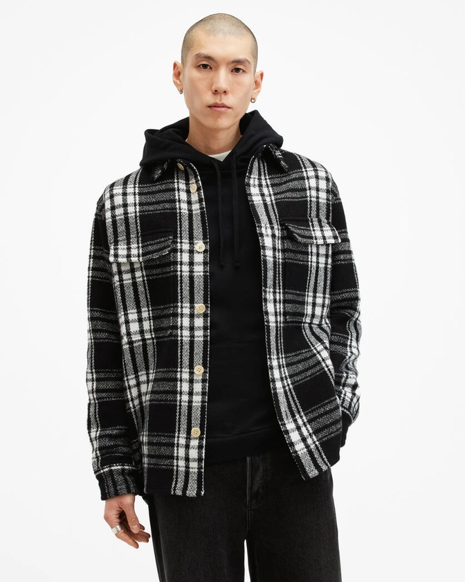 Imber Checked Relaxed Fit Overshirt