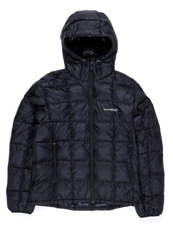 Montbell Men's Superior Down Parka Jacket - Black