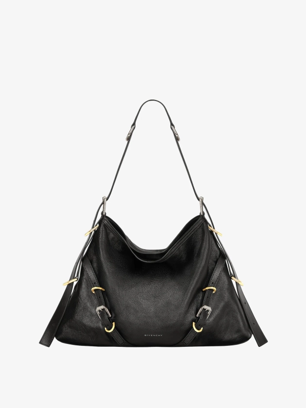 Sac Voyou medium en cuir - noir | GIVENCHY FR