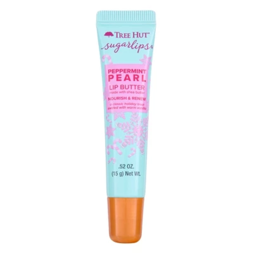 Tree Hut Peppermint Pearl Sugarlips Lip Butter - 0.52oz