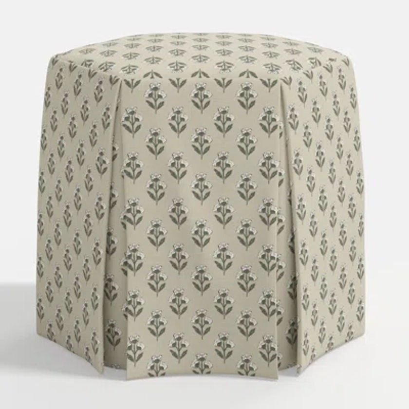 Stoffer Home crafted by Cloth & Company Jessie Upholstered Ottoman | Birch Lane