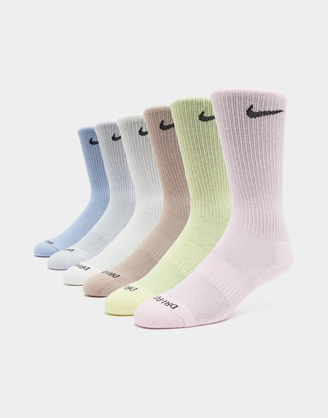 Nike Lot de 6 Paires de Chaussettes coussinées Everyday Plus Homme Multicolore- JD Sports France 