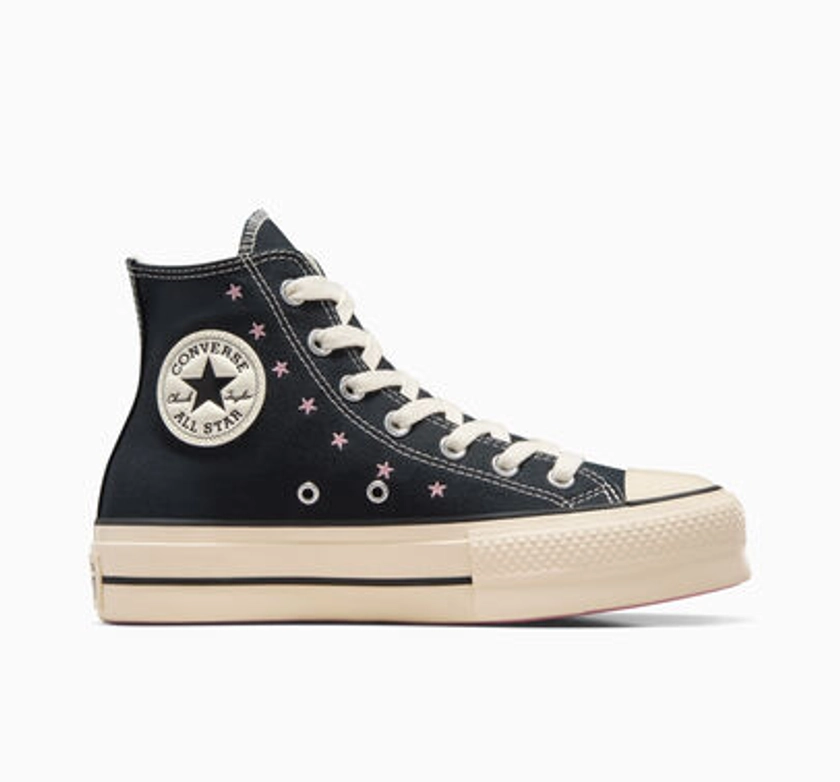 Chuck Taylor All Star Lift Platform Embroidered Stars