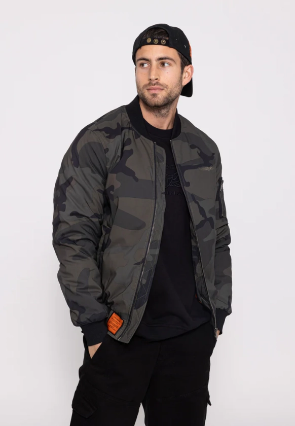 MAX MEN : Bomber homme légèrement rembourré | Bombers Original