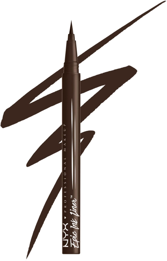 NYX PROFESSIONAL MAKEUP Epic Ink Waterproof Liquid Eyeliner 03 Dark Chocolate